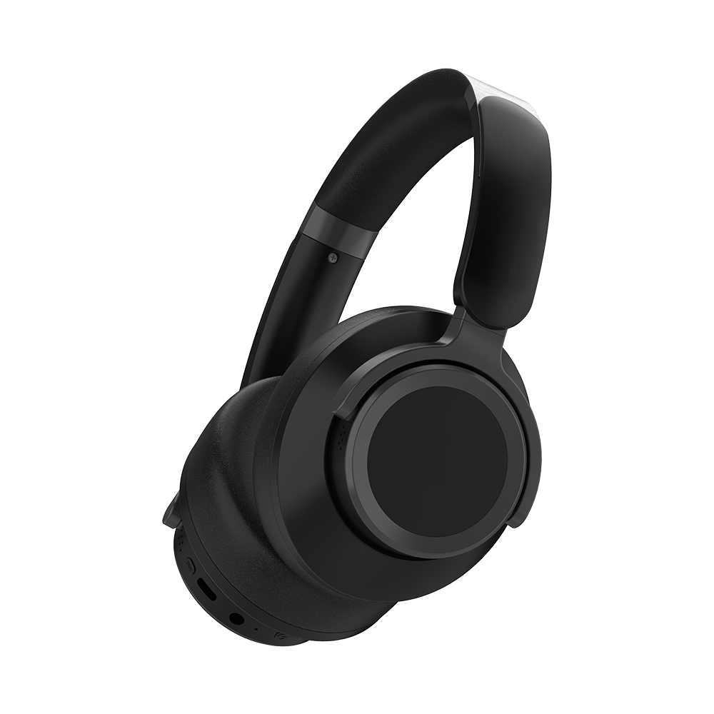 Bluetooth 6.0 ANC Foldable Earphones, 75H Playtime LHDC 5.0 USB-C, -35dB Noise Cancelling Wireless Headphones with Mic